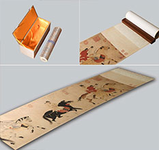 苏尼特左馆藏书画复制博物馆书画复制服务